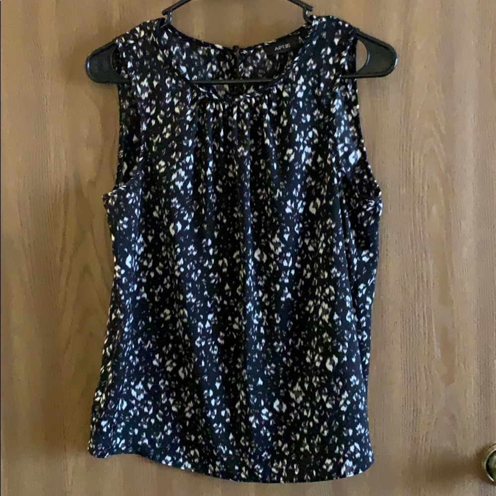 Apt. 9 Patterned Chiffon TankTop